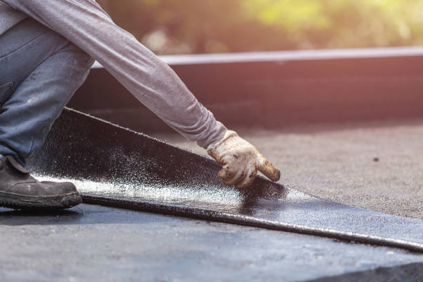 Professional Emergency Waterproofing technician working in Horsham, PA